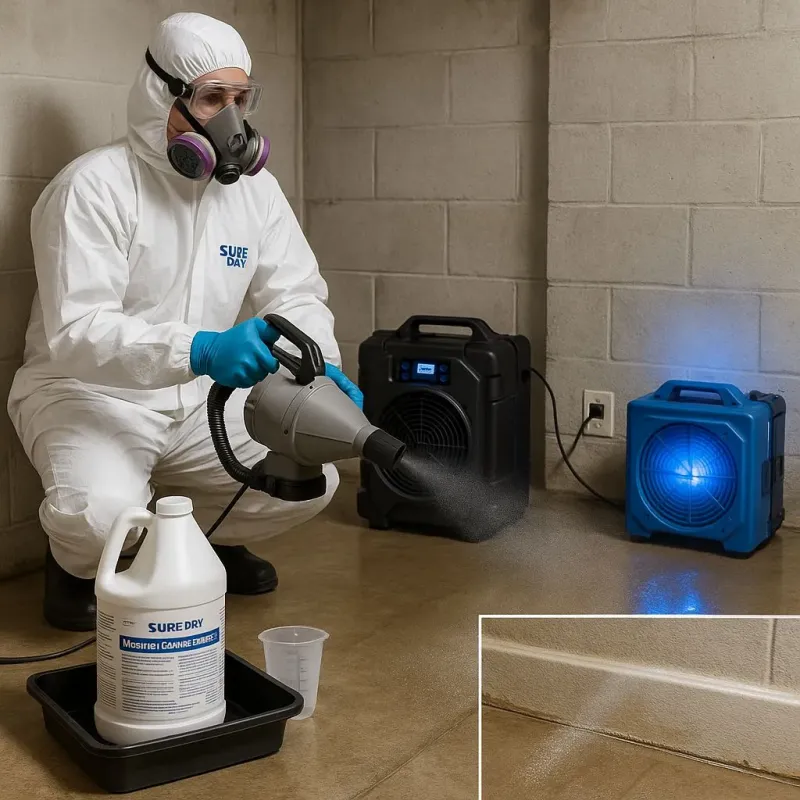 Sanitization and Odor Removal process in Harrison County, KY