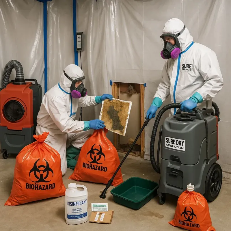Contaminated Water Handling Protocols process in Harrison County, KY